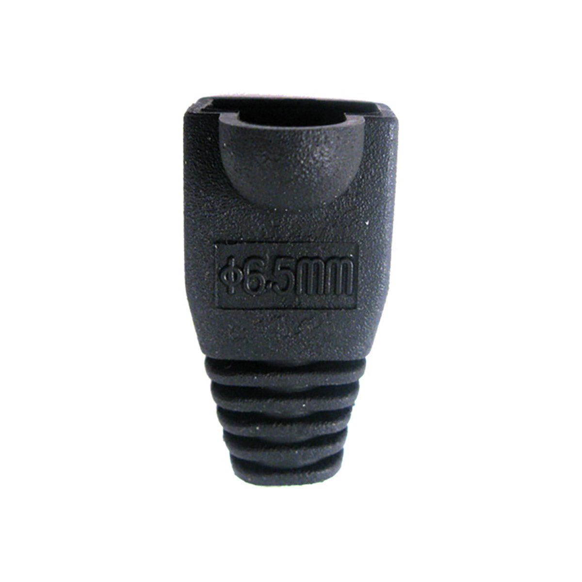RJ45 Slip-On Boots (CAT5E/CAT6) – 015 Series - Black, 10 Pack