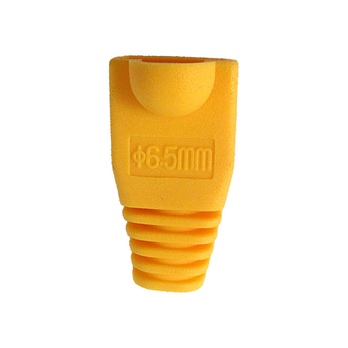 Botas RJ45 deslizables (CAT5E/CAT6) – Serie 015 - Amarillas, paquete de 10