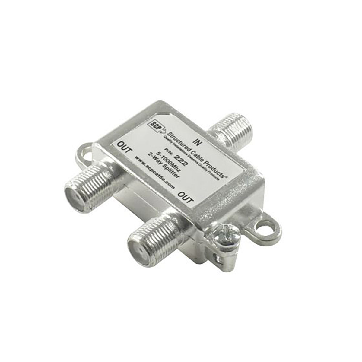 Divisor de 2 vías CATV 5-1000 MHz