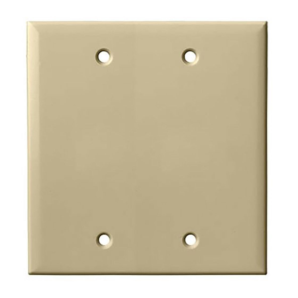Placa de pared doble ciega - Almendra