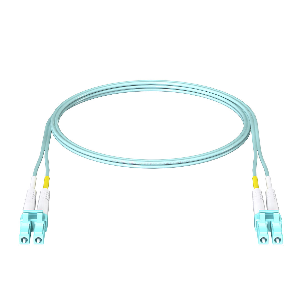 Latiguillos de Fibra Óptica Dúplex de 2 mm OM3 LC-LC - 2M
