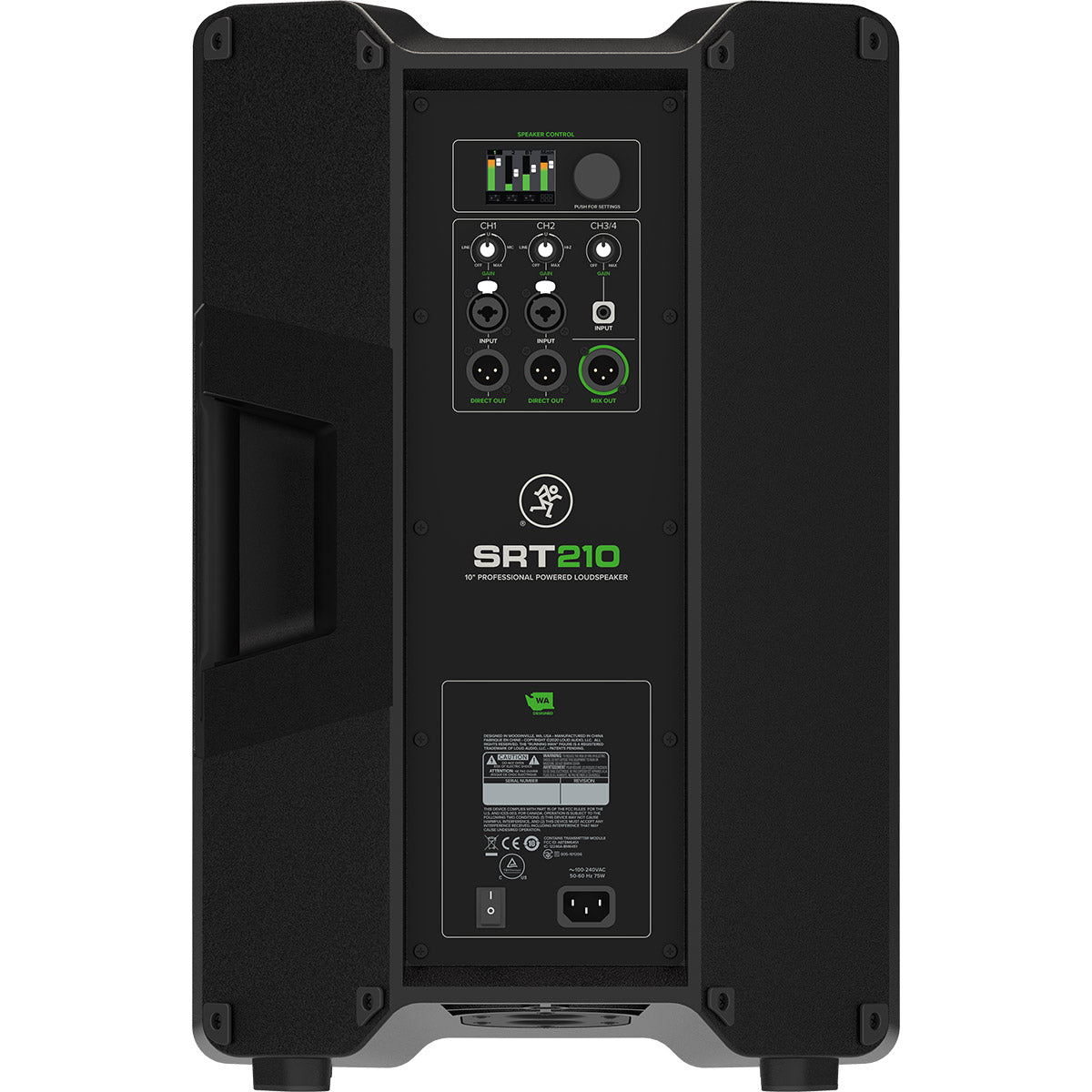 SRT210 10" 1600W Professional Powered Loudspeaker