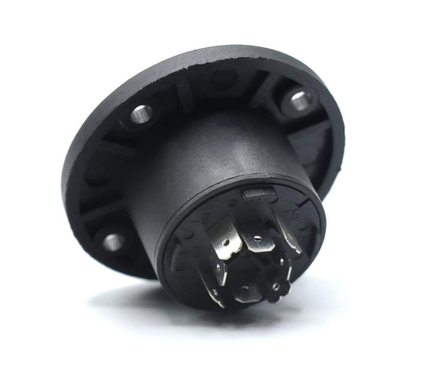 Round Mount 8C Speaker Connector