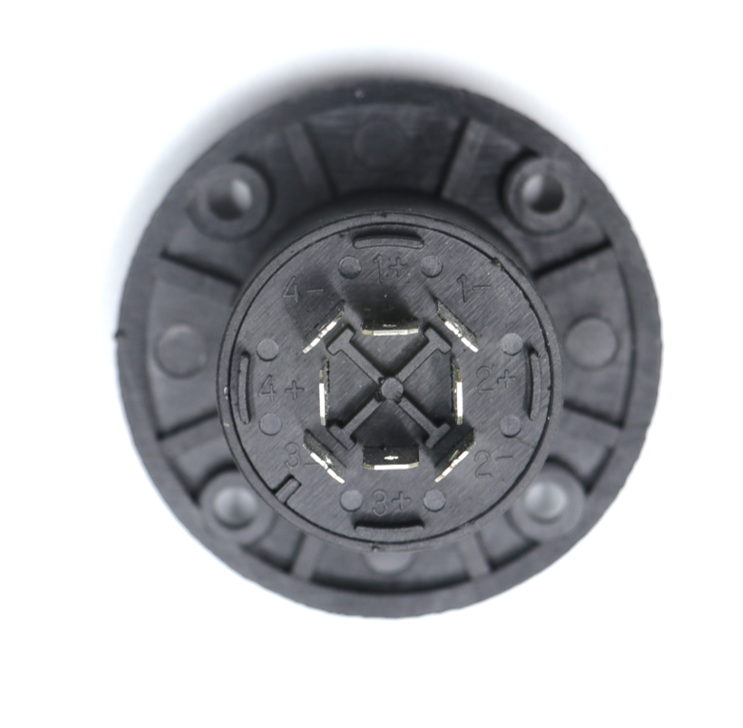 Round Mount 8C Speaker Connector