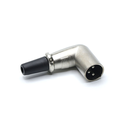 XLR Male Right Angle Connector