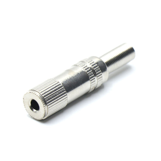 3.5mm Mono Female Connector with Spring Sleeve