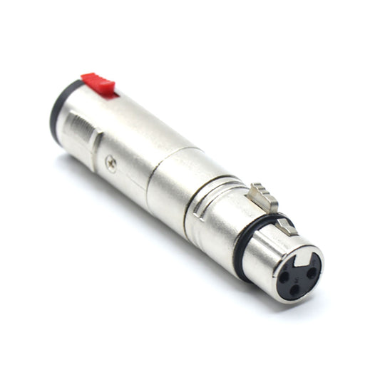 XLR Female to 1/4" Female Stereo Adapter