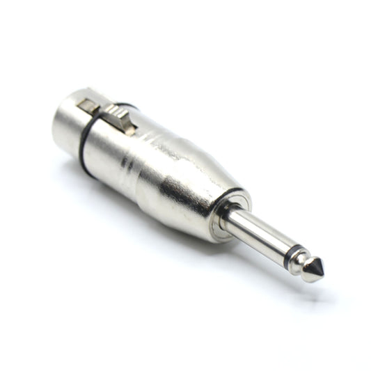 XLR Female to 1/4" Mono Plug Adapter