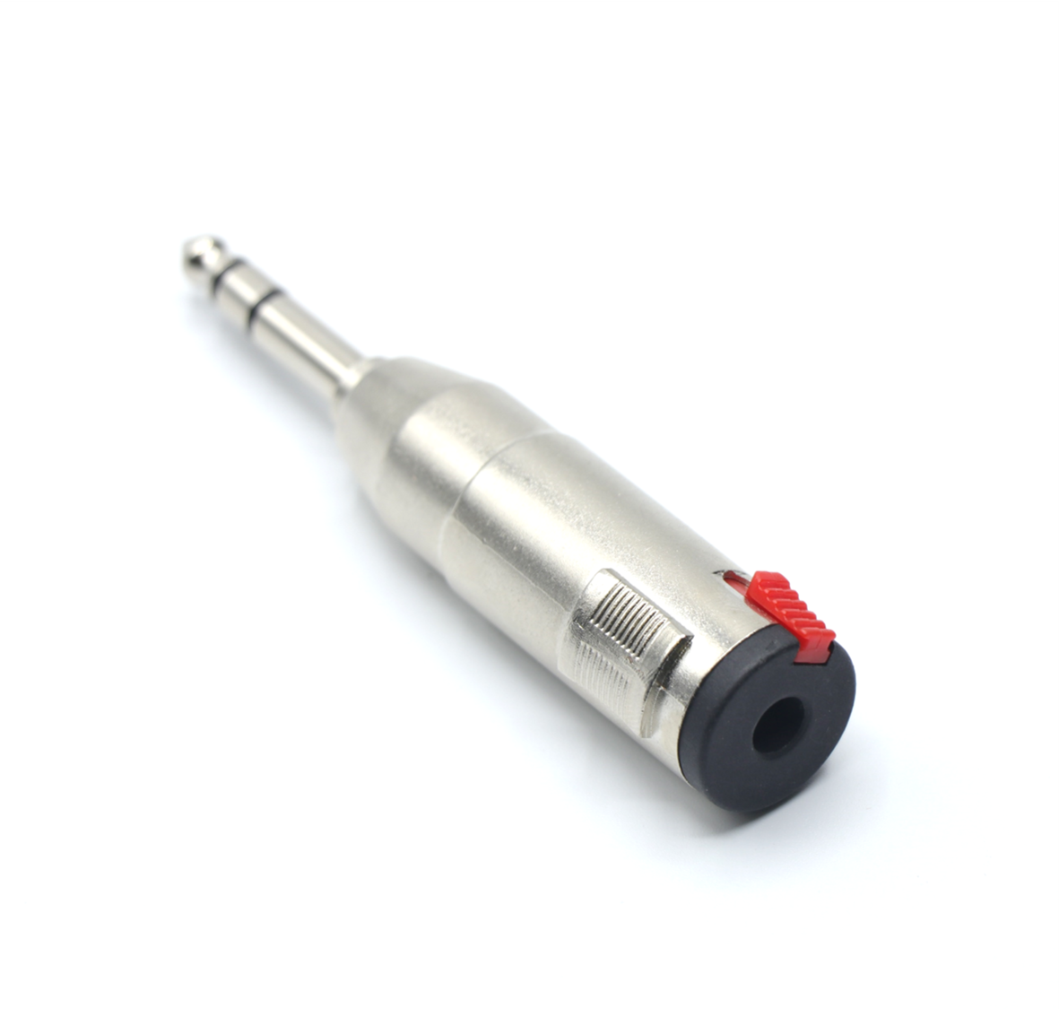 Adaptador de 1/4" mono a 1/4" estéreo