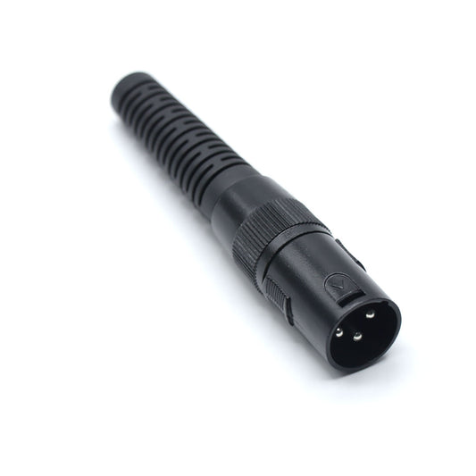 XLR Male Connector with Long Boot