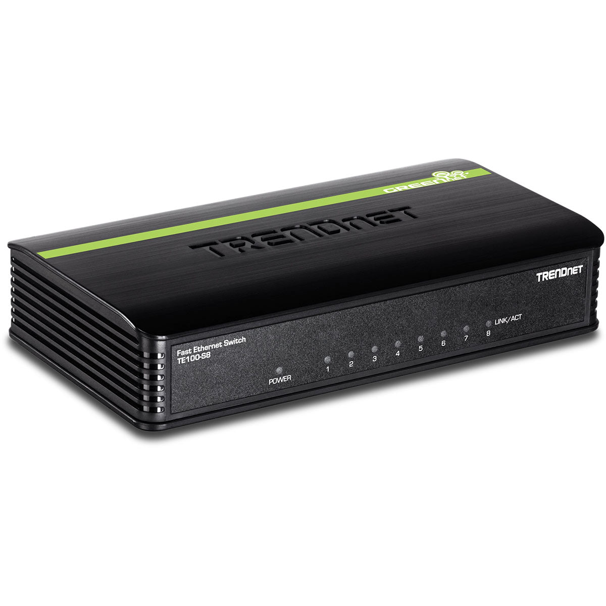 8-Port 10/100 Mbps GREENnet Switch