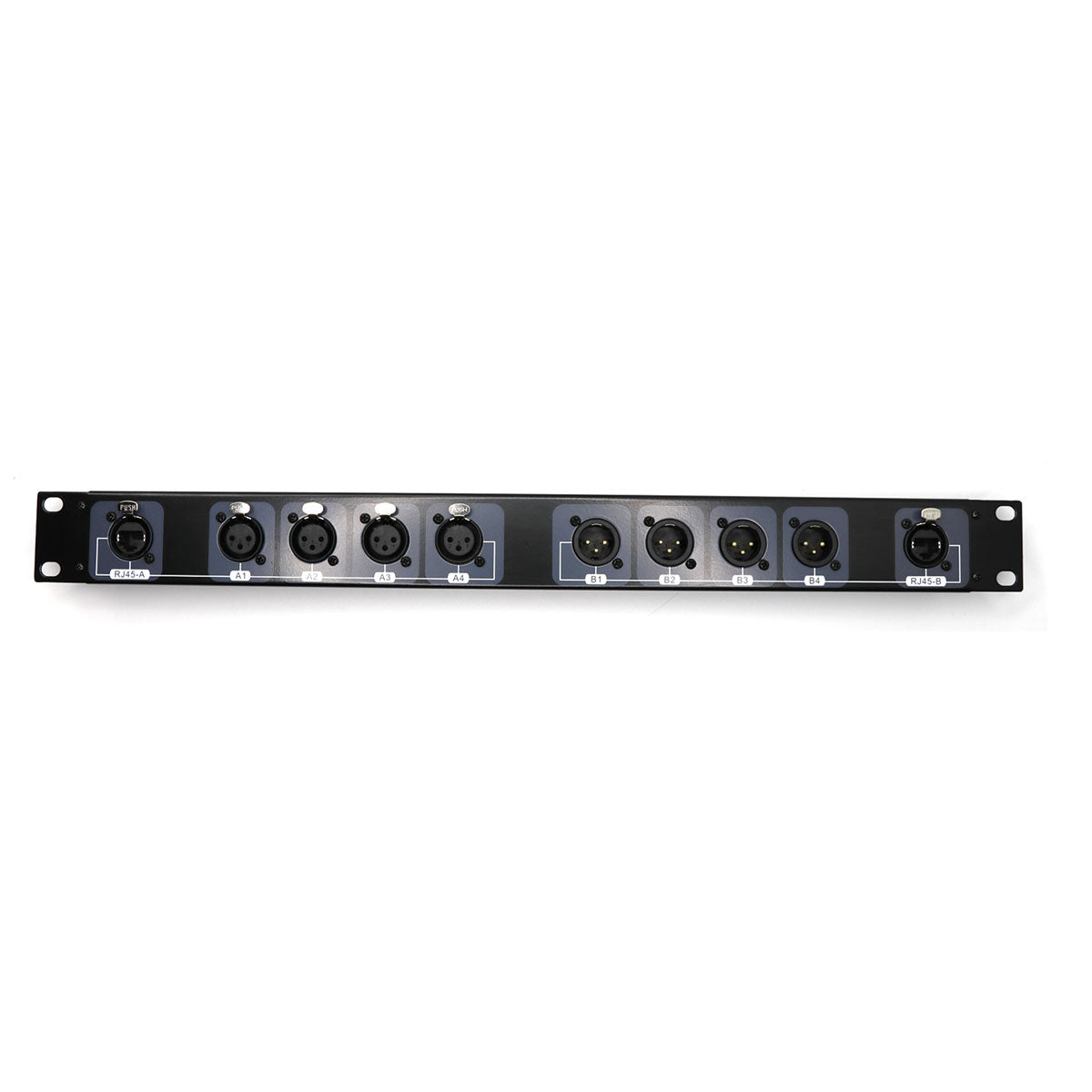 Serpentín/Latiguillo RJ45 de 8 canales para montaje en rack