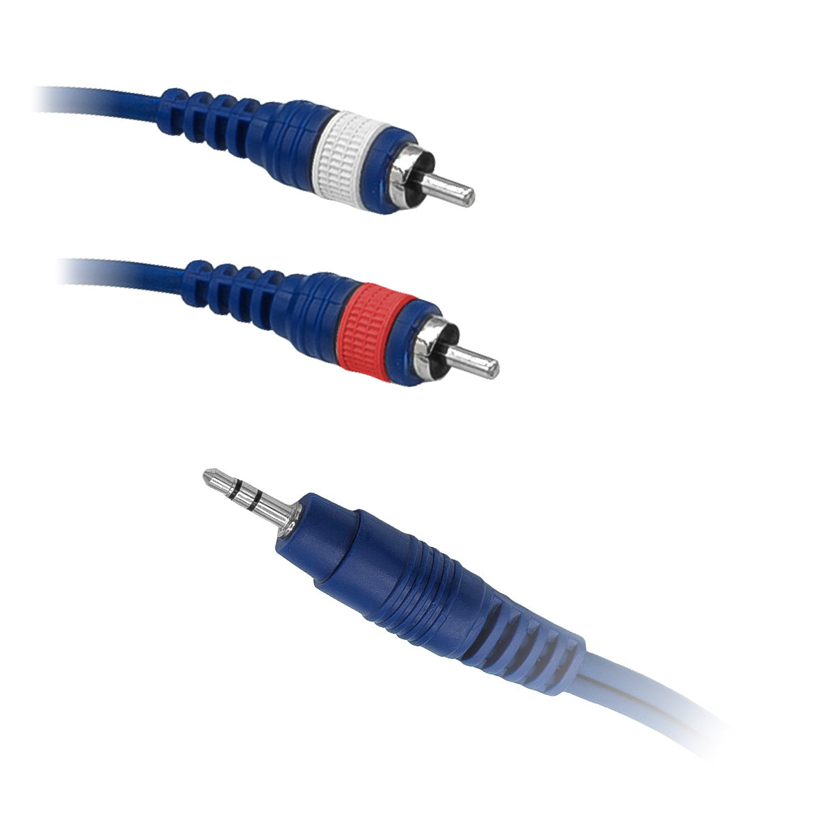 Miniconector de 3,5 mm estéreo a RCA