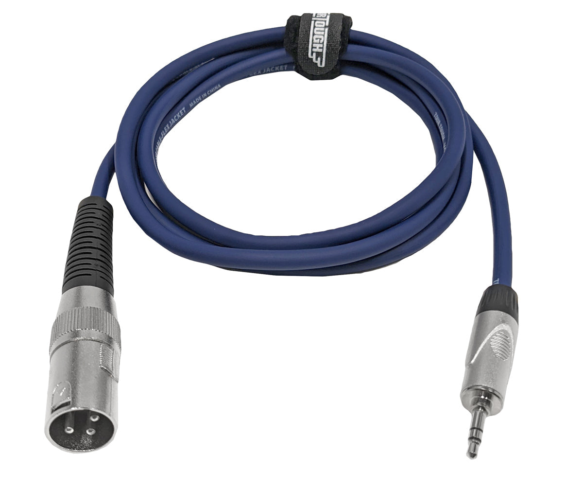 TRS de 3,5 mm a XLR Macho - Azul - 1,8 m