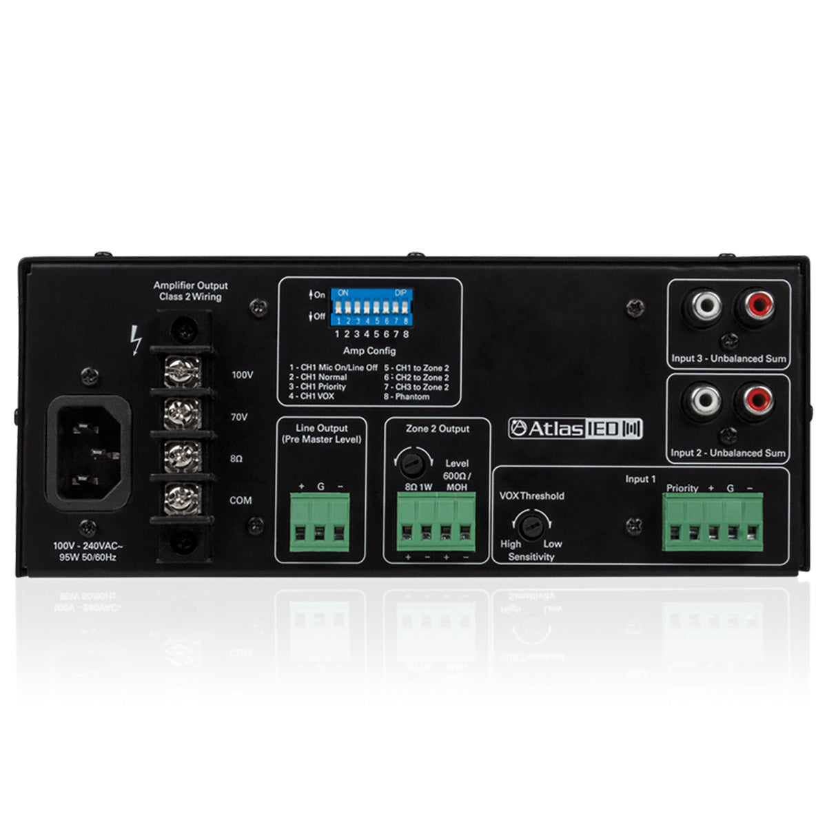 AA35. - 3-Input, 35-Watt Mixer Amplifier