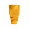 Botas RJ45 deslizables (CAT5E/CAT6) – Serie 015 - Amarillas, paquete de 10