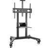 Mobile TV stand for TVs 55"-90", Max 198 lbs