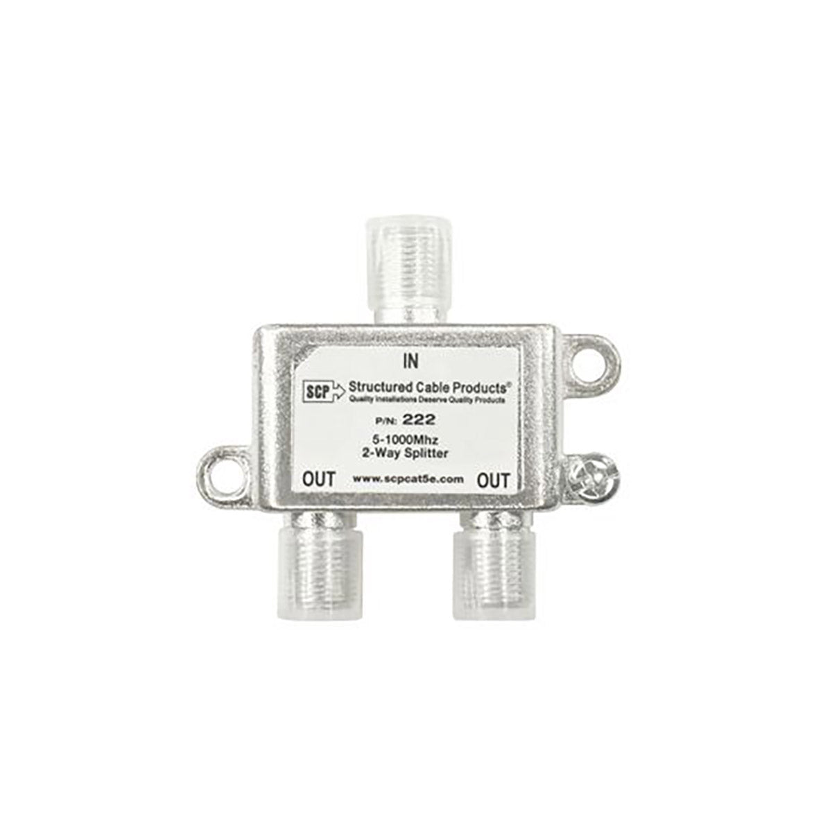 CATV 2-Way Splitter 5-1000 Mhz – AVX Tech Warehouse