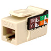 Jacks Keystone CAT6 V-Max | Serie 352 - Almendra, Paquete de 25
