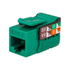 Conectores Keystone CAT6 V-Max | Serie 352 - Verde, paquete de 25