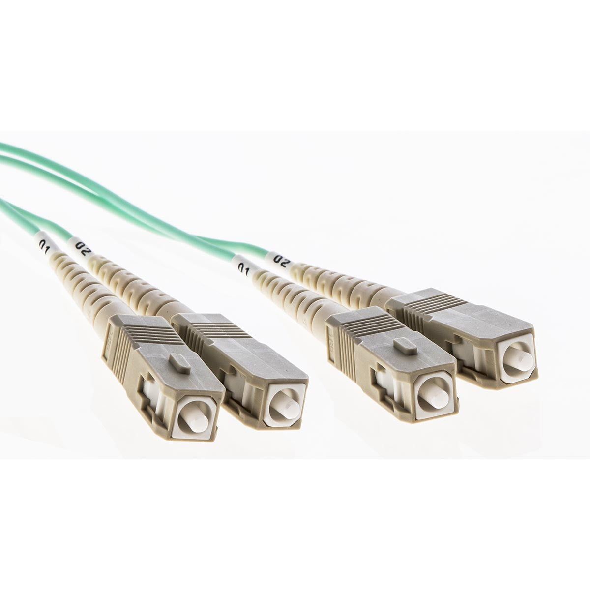 SSF™ OM3 SC-SC Patch Cable 3.0mm Riser 2m [3DOM3SCSC02m]