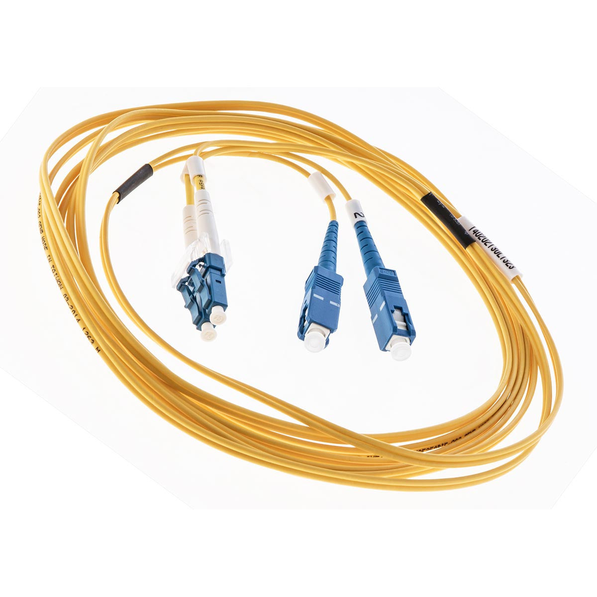 SSF™ OS2 LC/UPC-SC/UPC PATCH CABLE 3.0MM RISER 2M [3DOS2LCSC02M-UPC]