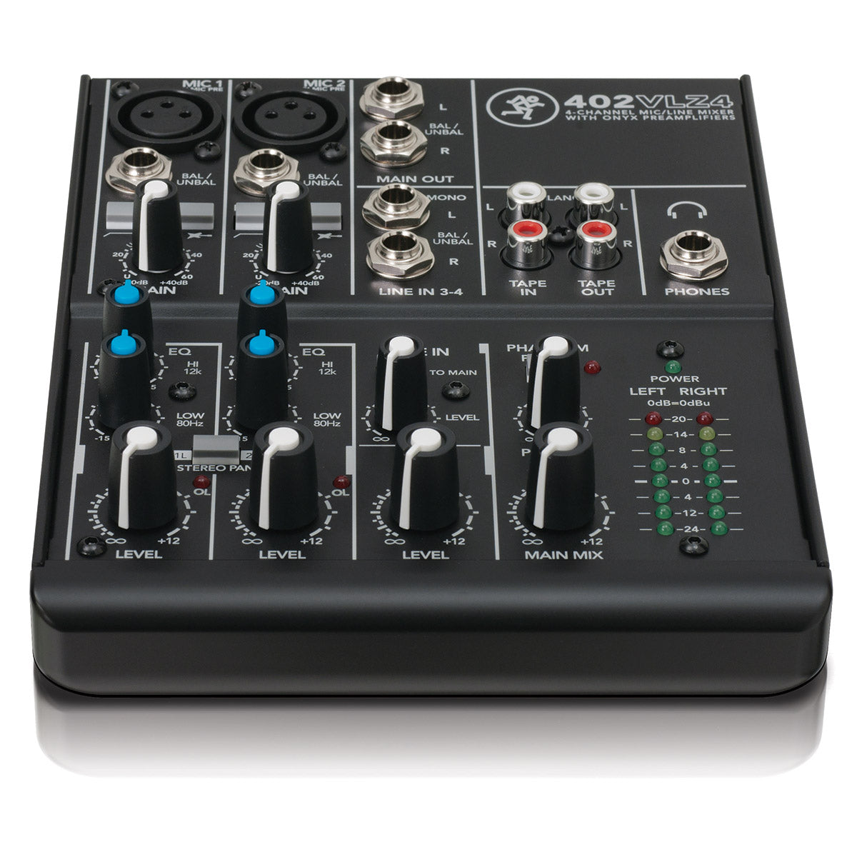 402VLZ4 4-Channel Ultra-Compact Analog Mixer