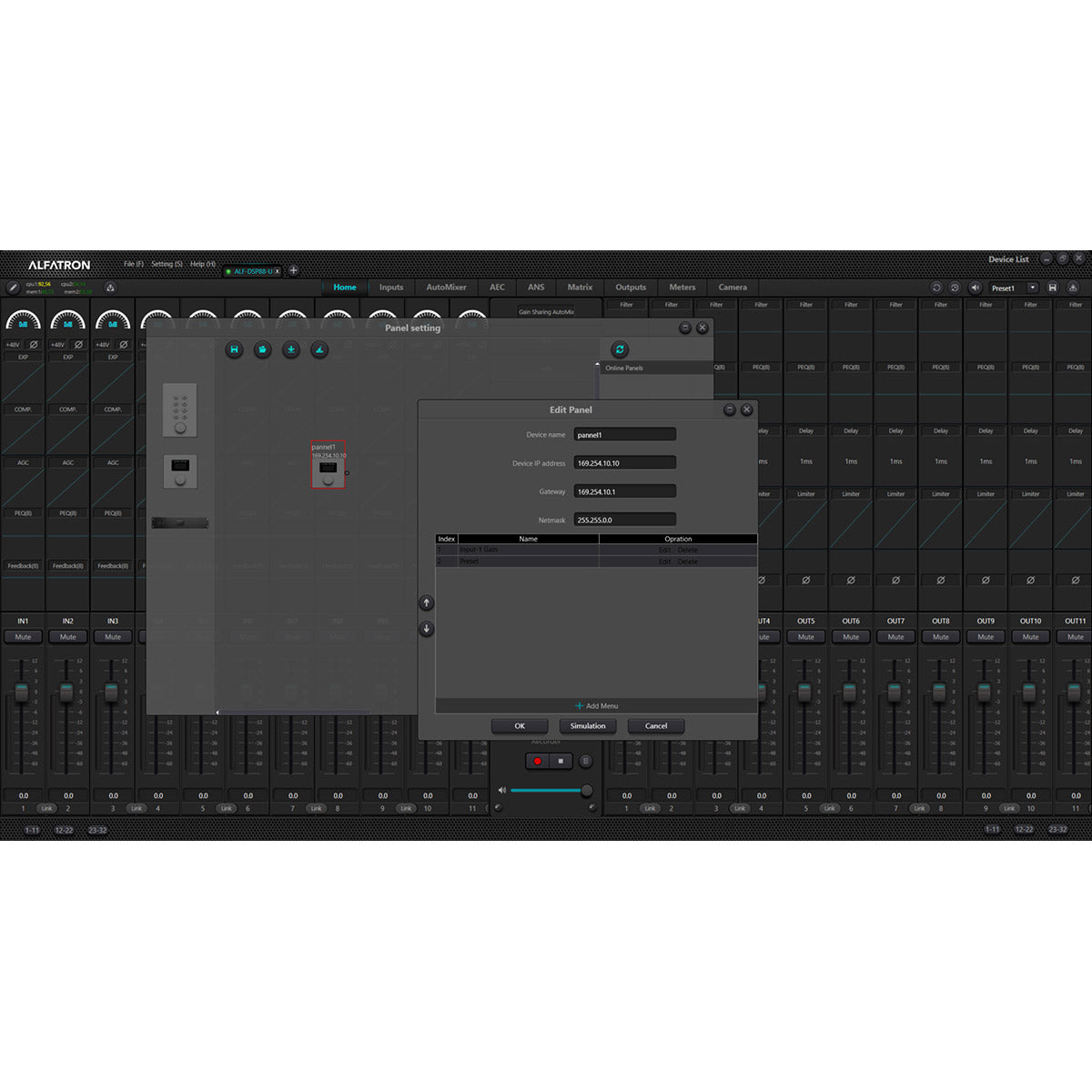 8x8 Audio Digital Sound Processor