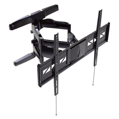 Flat LCD/PDP Articulating Tilting Mount for 65"-90" VESA 300X300 Min to 800X600 Max VESA Level 2" - 17" Extension 130Lbs Max - Black