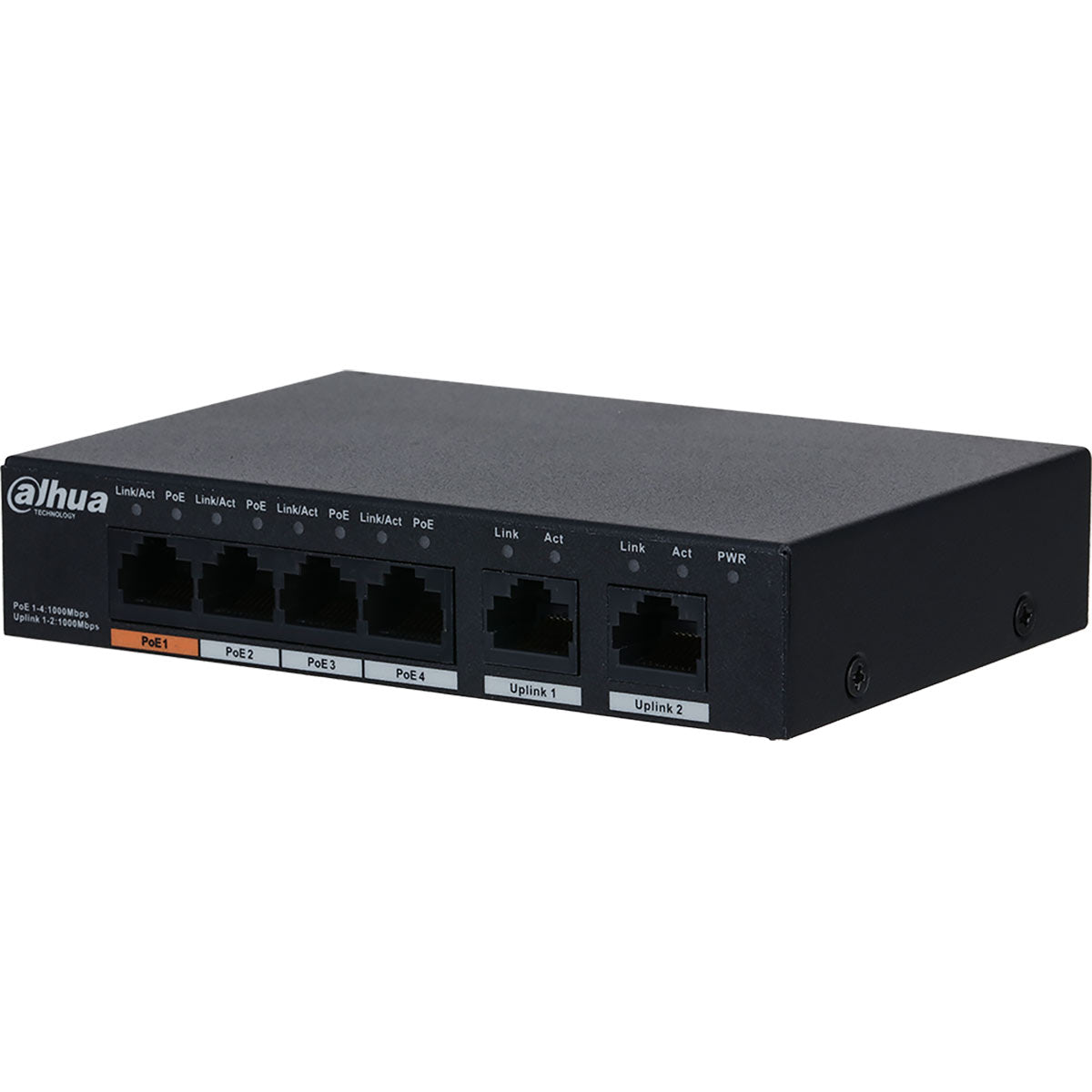 6-Port Unmanaged Desktop Gigabit Switch with 4-Port PoE