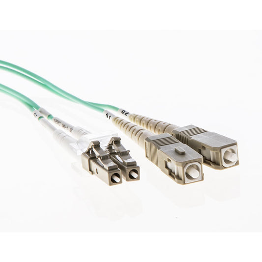 SSF™ OM3 LC-SC Patch Cable 1.6mm Riser 2m [DOM3LCSC02m]