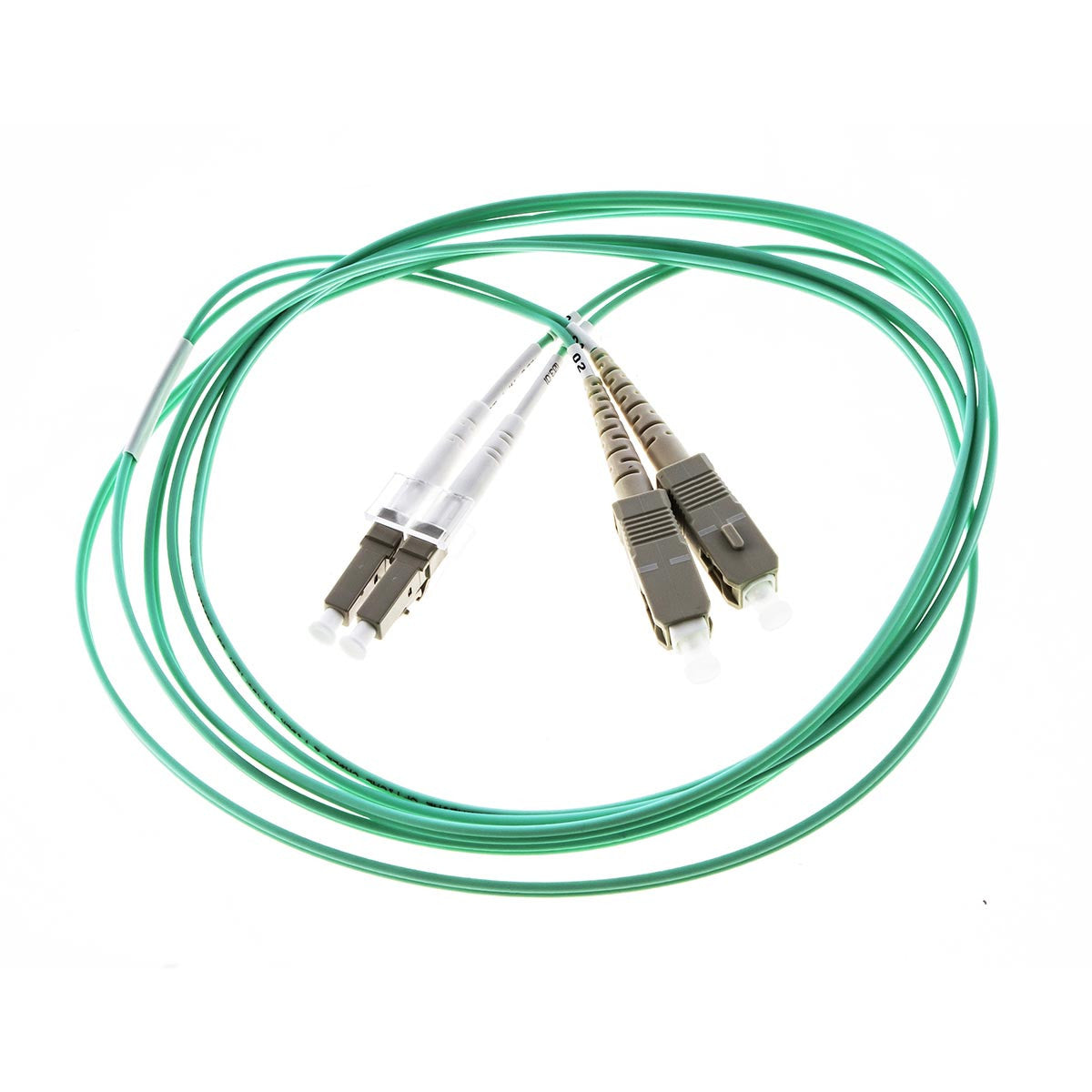 SSF™ OM3 LC-SC Patch Cable 1.6mm Riser 2m [DOM3LCSC02m]