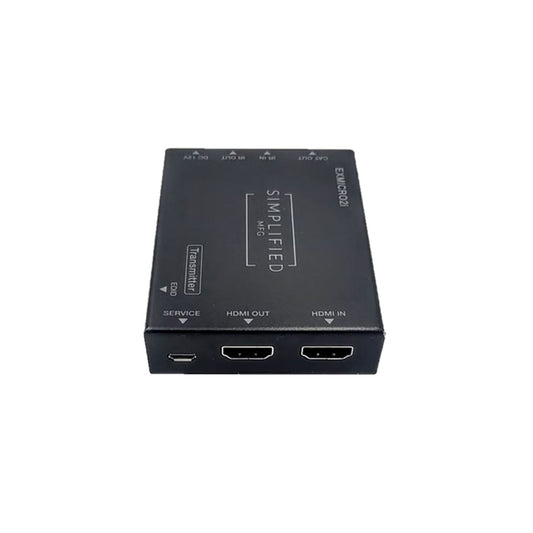 EXMICRO2i - 50m 4K HDMI 2.0b (18Gbps) extender on Cat6A/6 cable