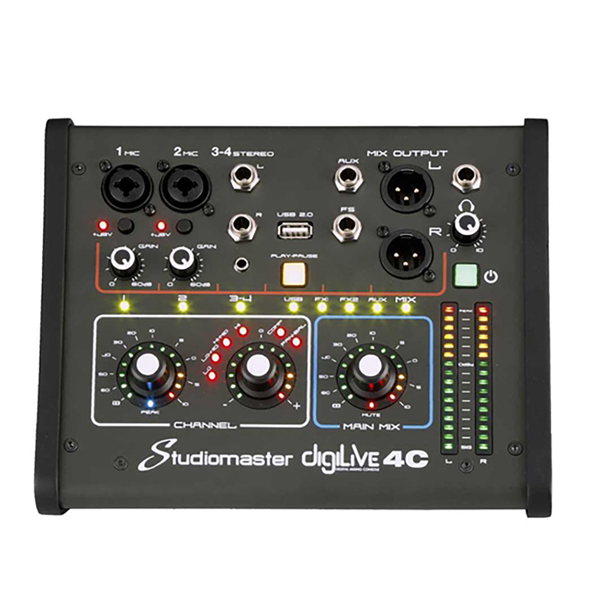 DIGILIVE4C - Digital Mixer (4 channel)