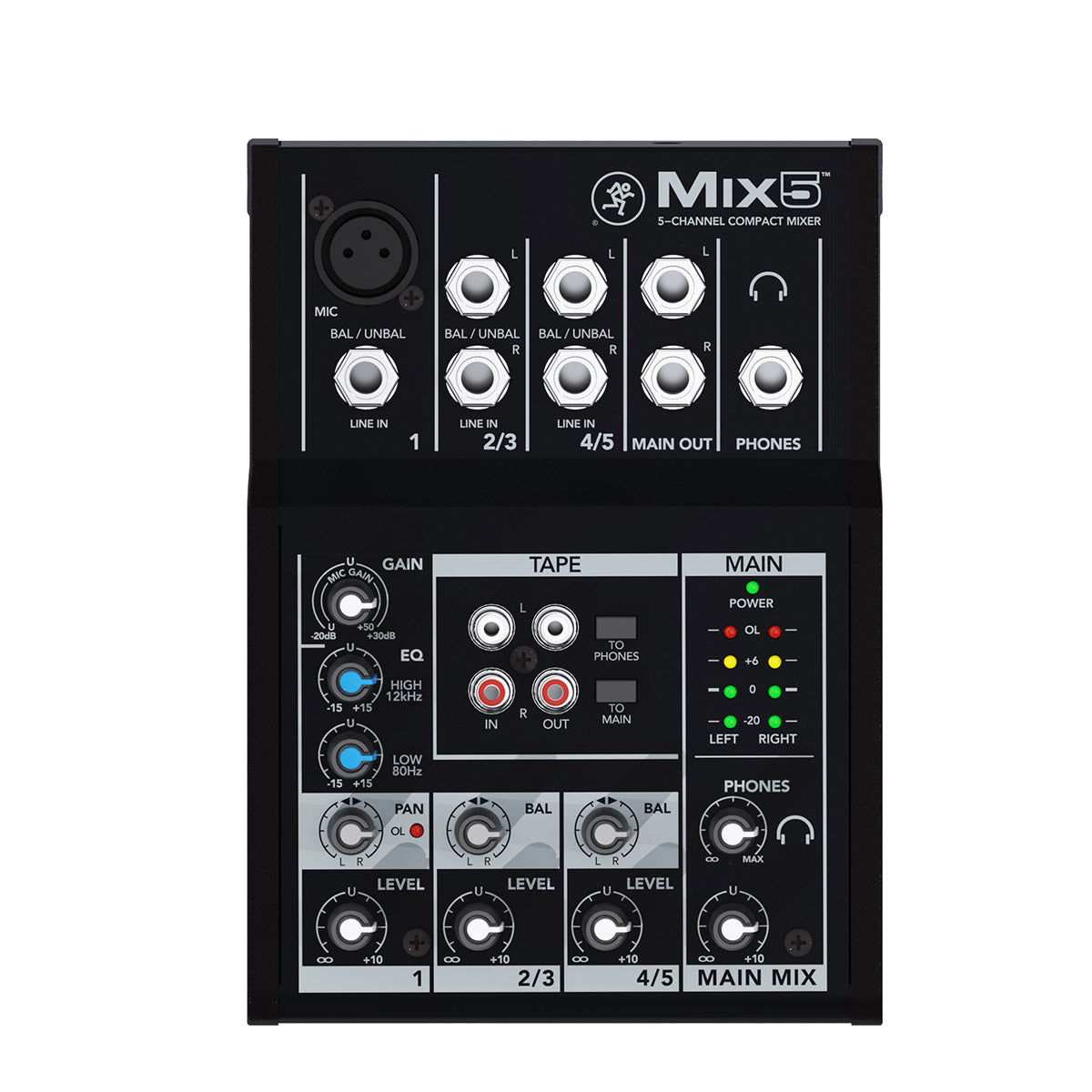 Mix5 5-Channel Compact Mixer