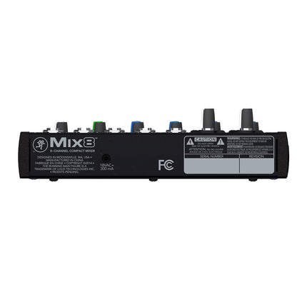 Model 8 Mix Mix8 8-Channel Compact Mixer – AVX Tech Warehouse