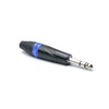 1/4" Stereo Connector with Blue Ring