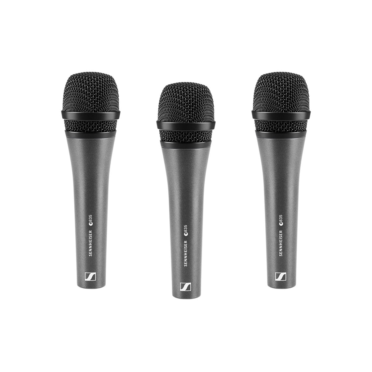 E 835 S - Hand Held Mic With Switch 3 Pack