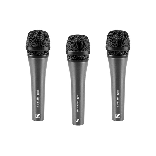 E 835 S - Hand Held Mic With Switch 3 Pack