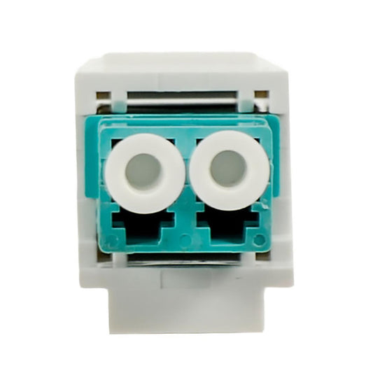 SSF™ Keystone Insert Duplex LC to LC Multimode - White [SSF-LC-MMKIW]