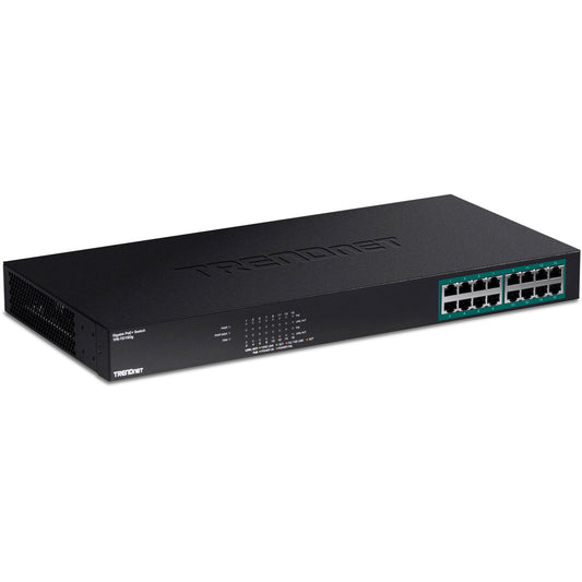 16-Port Gigabit PoE+ Switch