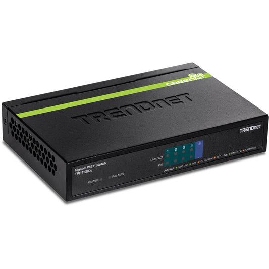 5-Port Gigabit PoE+ Switch