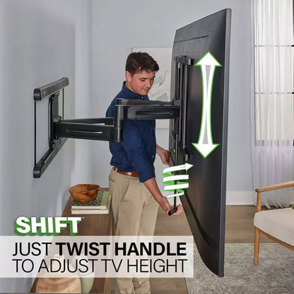 VLF828 - Advanced Full-Motion 4D® + Shift™ TV Wall Mount for TVs 42"-90"
