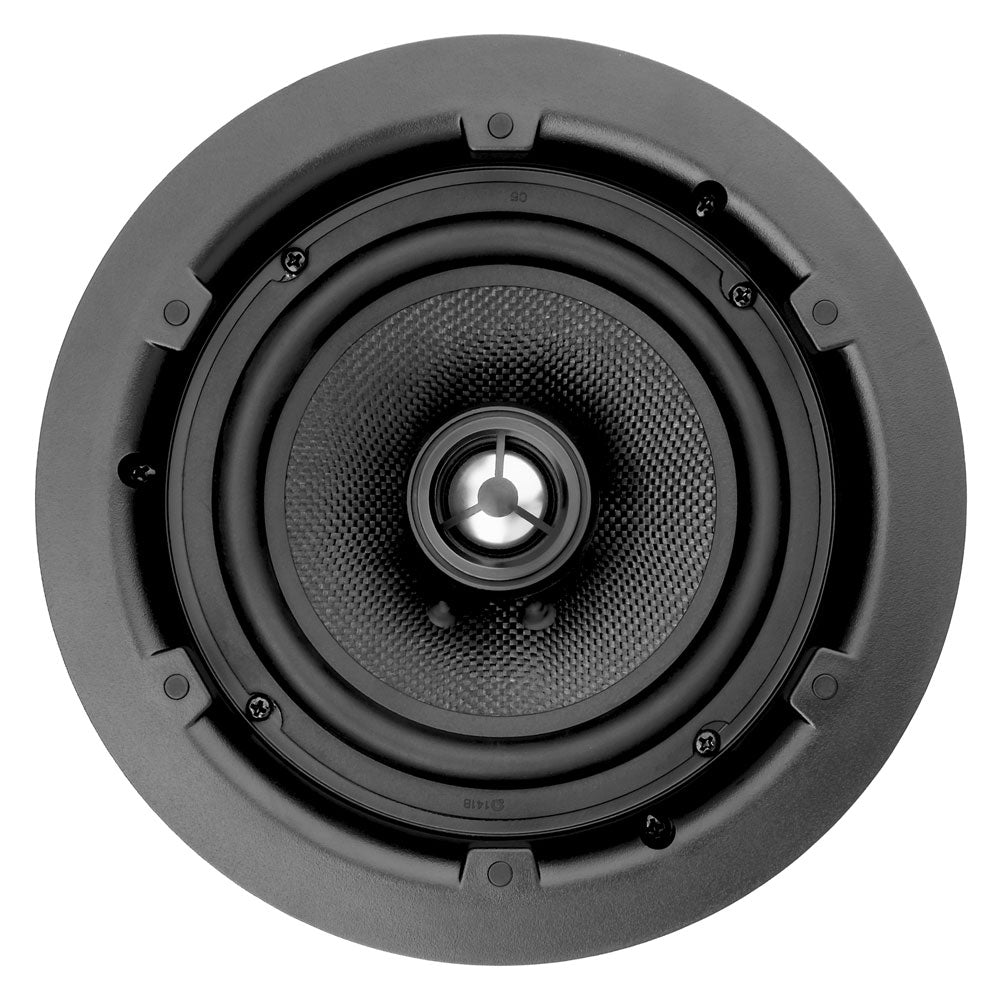 6.5" Trimless Thin Bezel High Definition 2-Way In-Ceiling Speaker Pair - ACE640