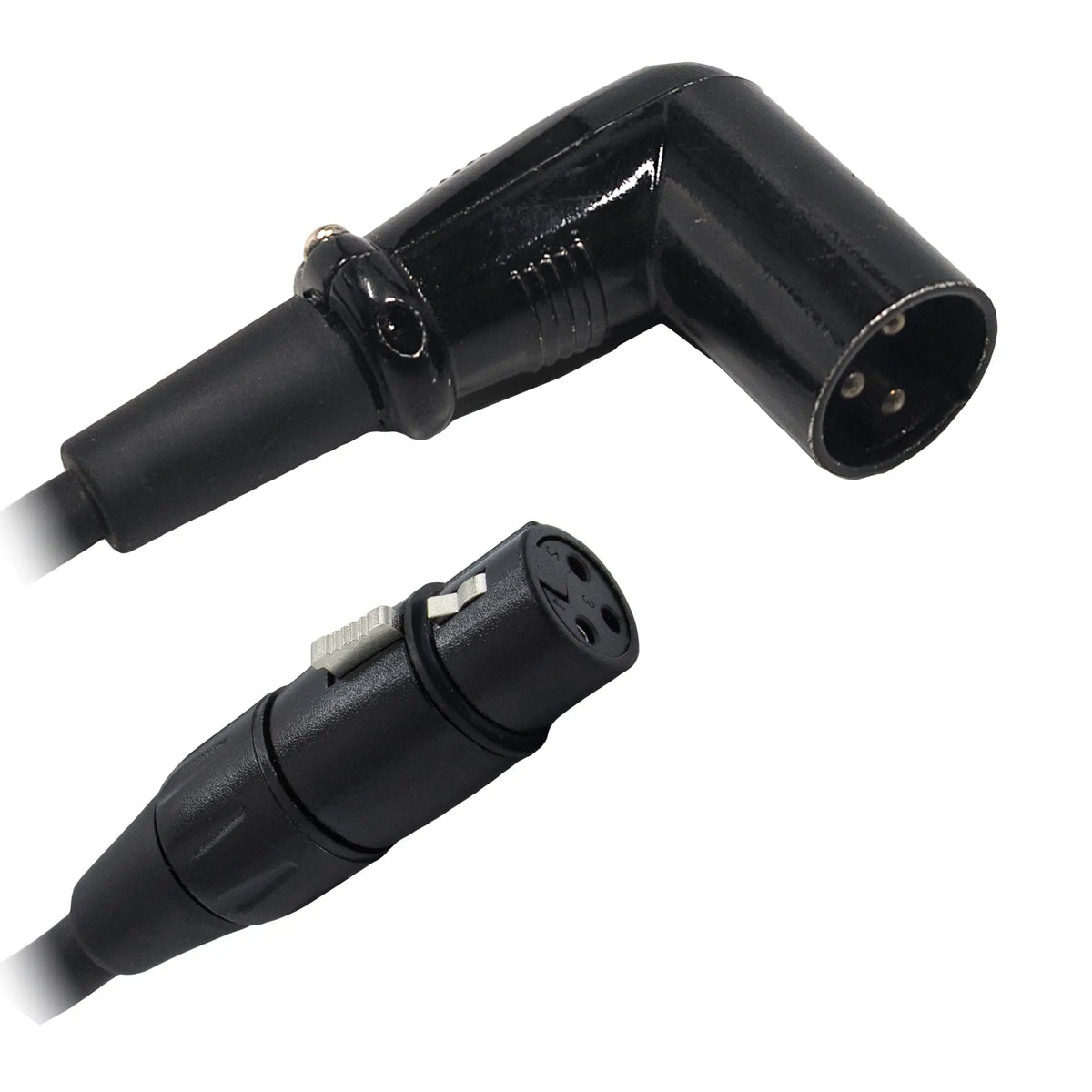 Xlr Rostrum Right Angle XLRM to Straight XLRF – AVX Tech Warehouse
