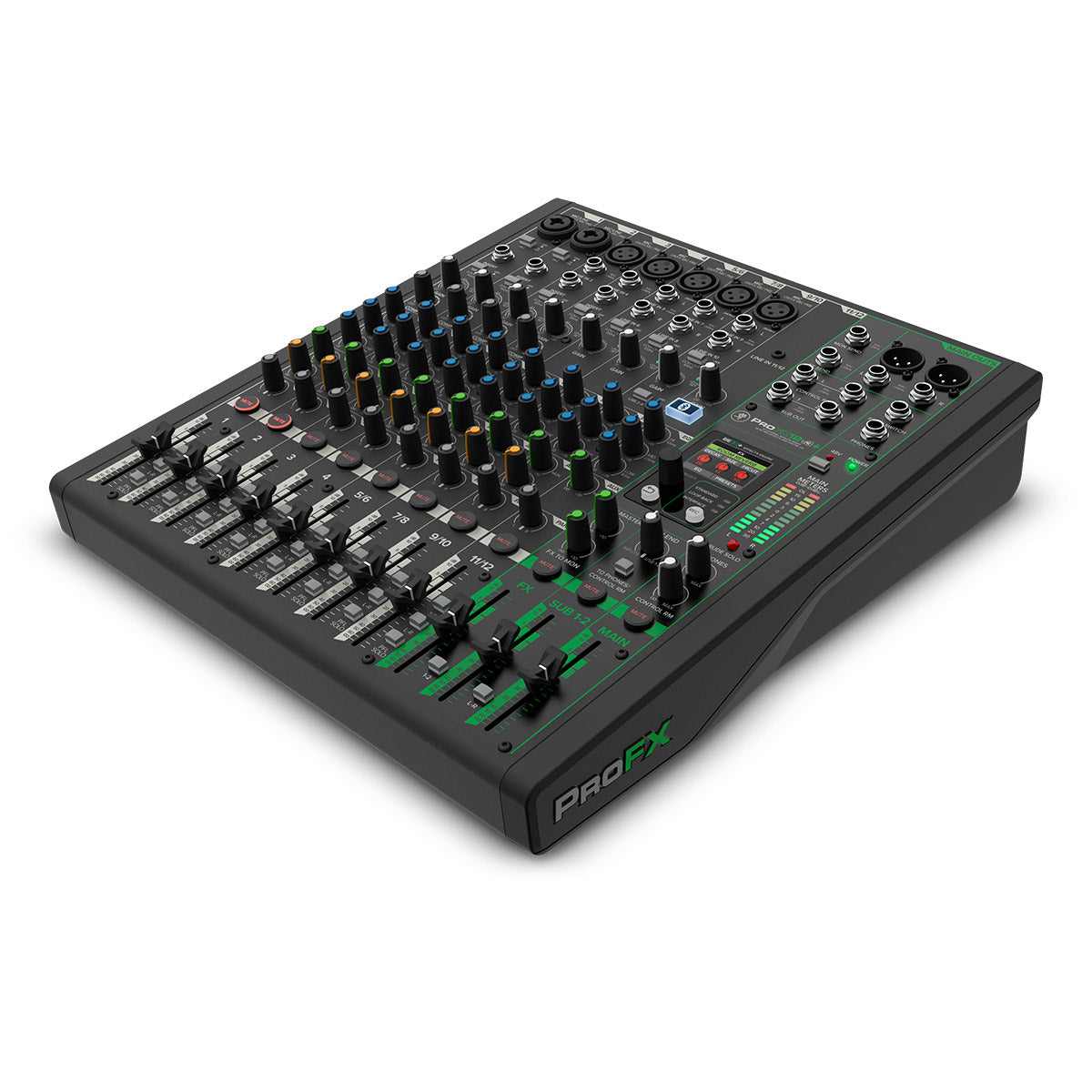 ProFX12v3+ 12-Channel Analog Mixer with Enhanced FX, USB Recording Modes & Bluetooth®