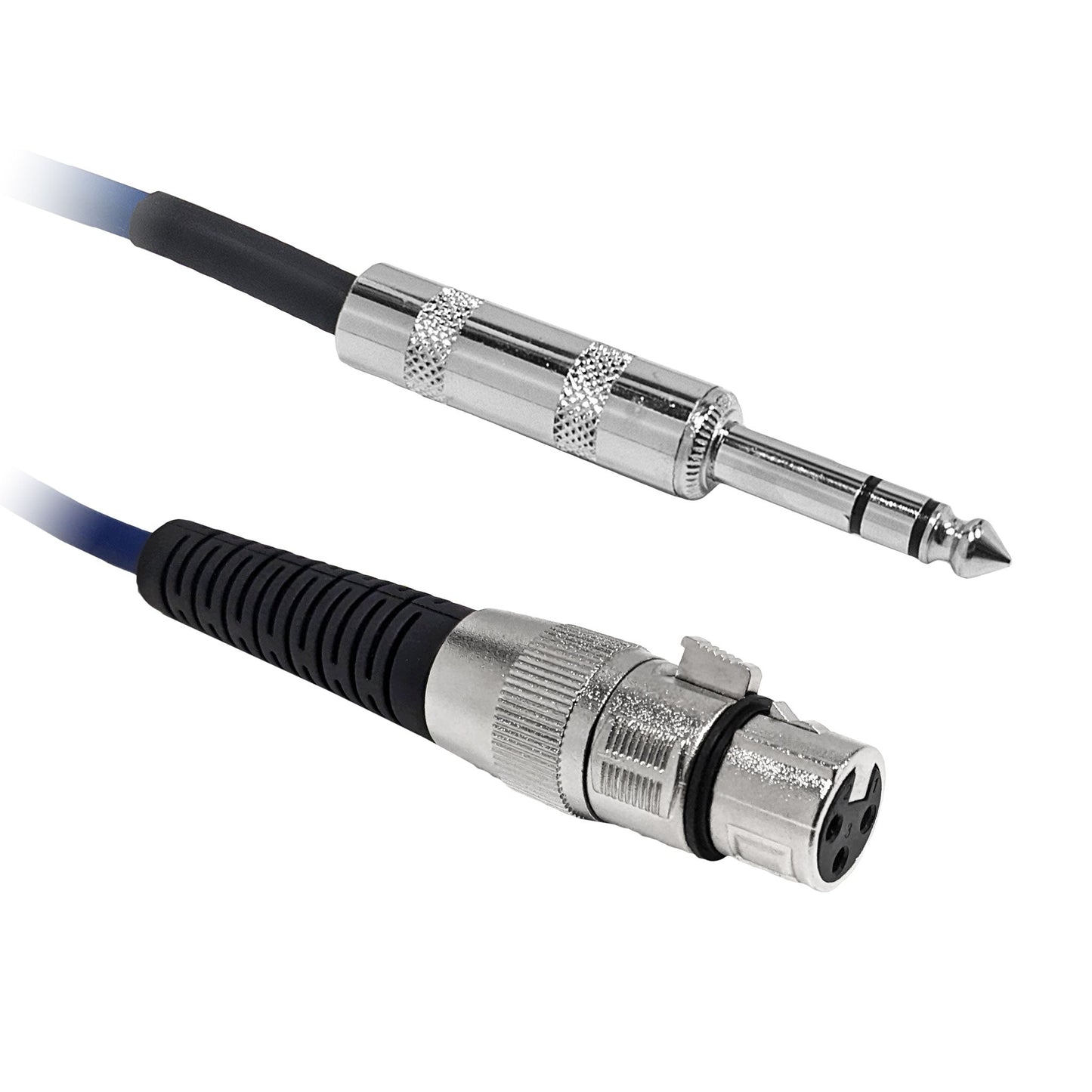 XLR Female to 1/4" Stereo Patch Cable